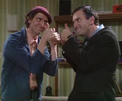 Frank Woodley and Colin Lane