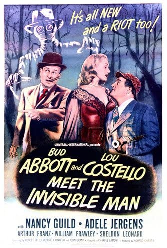 Abbott and Costello Meet the Invisible Man poster