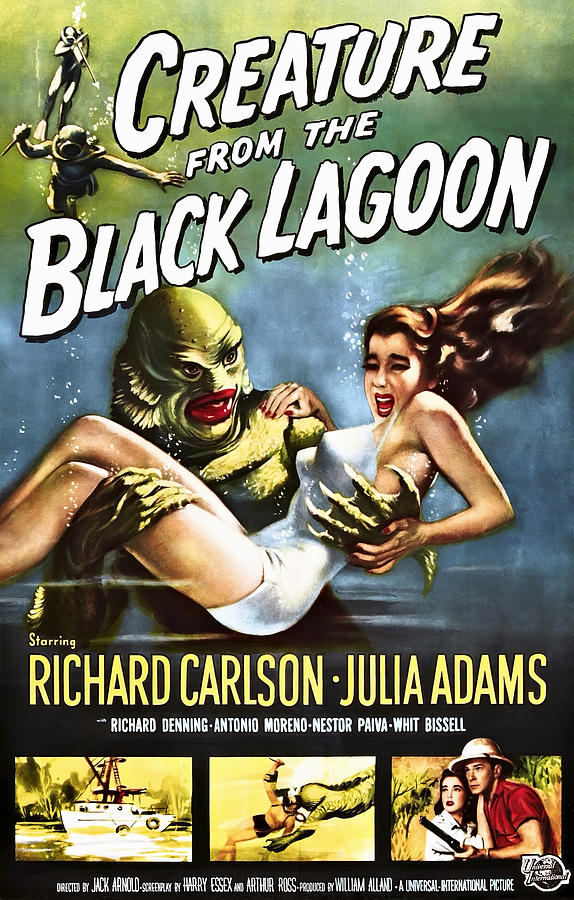 creature from the black lagoon poster