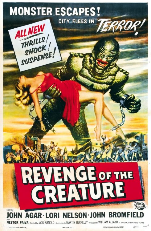 Revenge of the creature poster