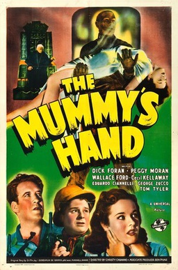 the mummys hand poster